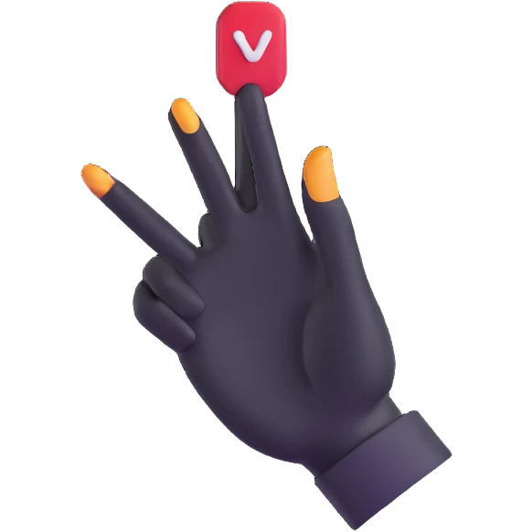 Roblox clicker button with hand cursor emoji