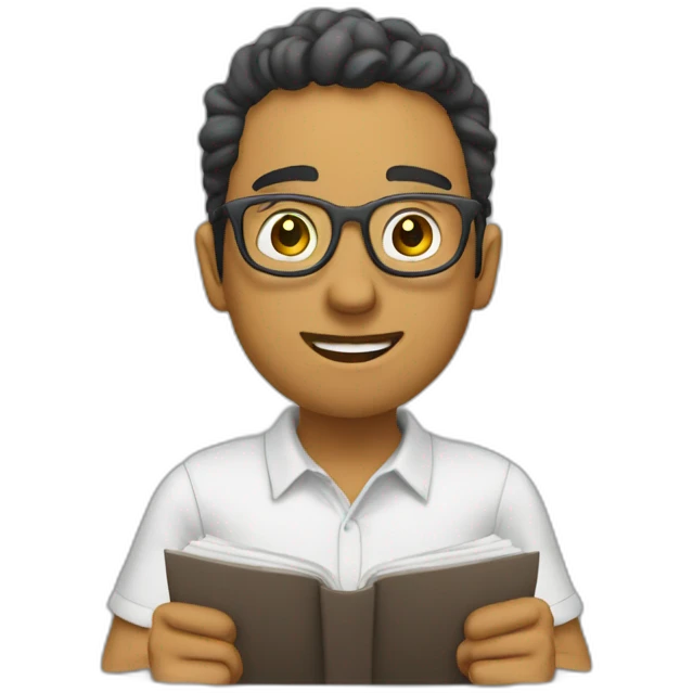 me writing thesis emoji