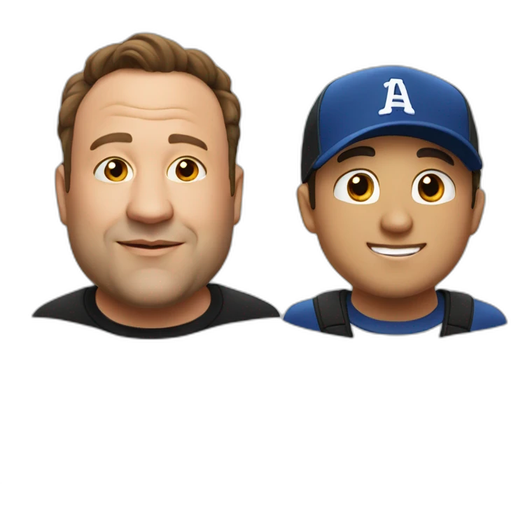kevin james and ice spice emoji