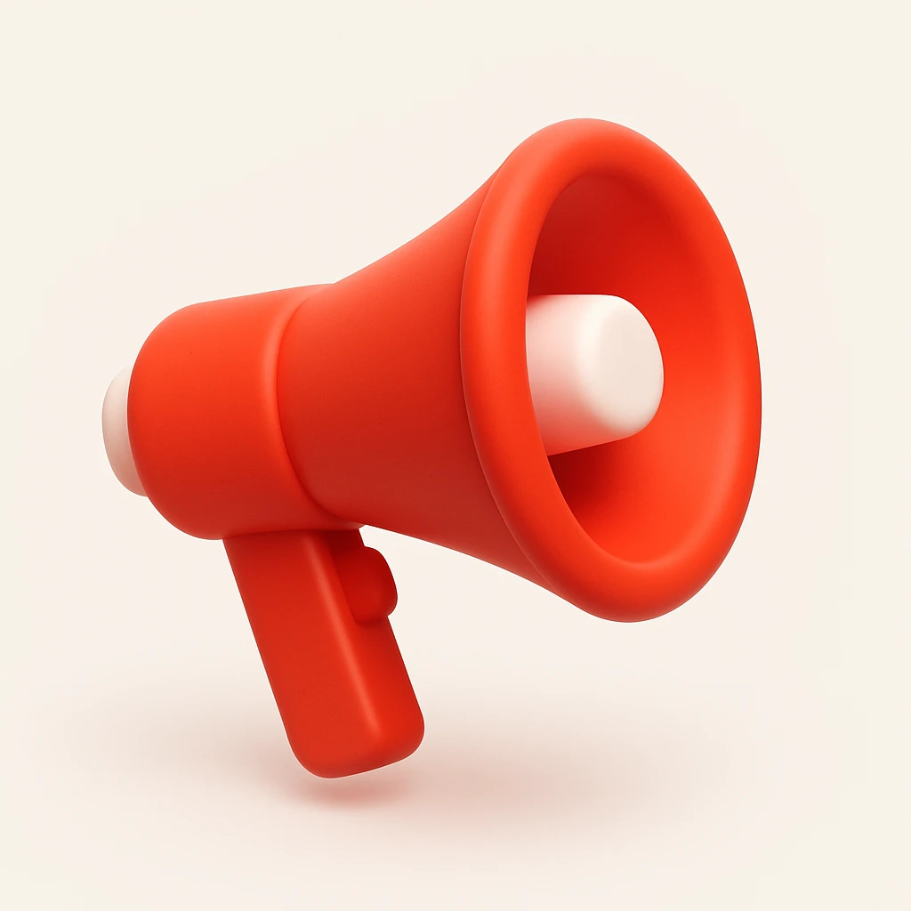 megaphone emoji