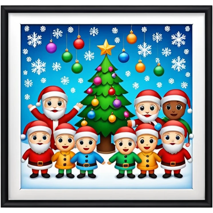 christmas work party decoration emoji