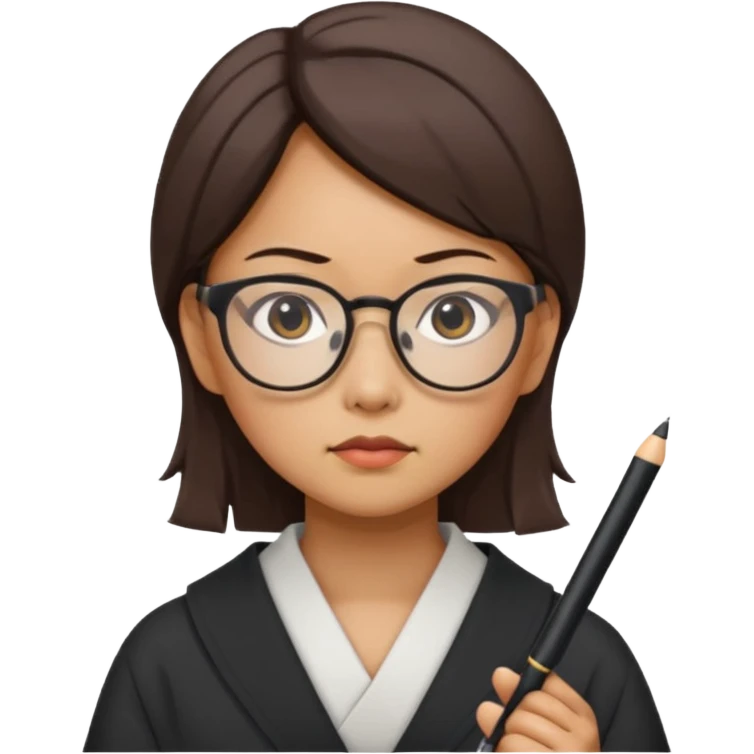 i need an image of a japanese woman analyst emoji