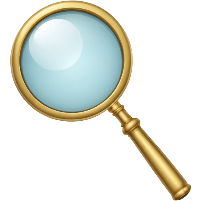 magnifying glass emoji
