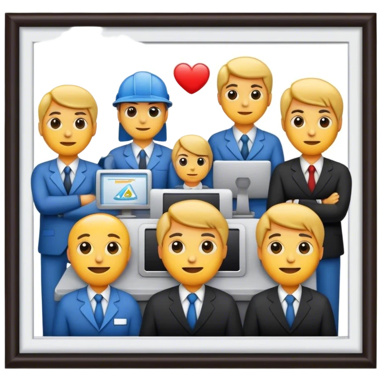 a working company emoji