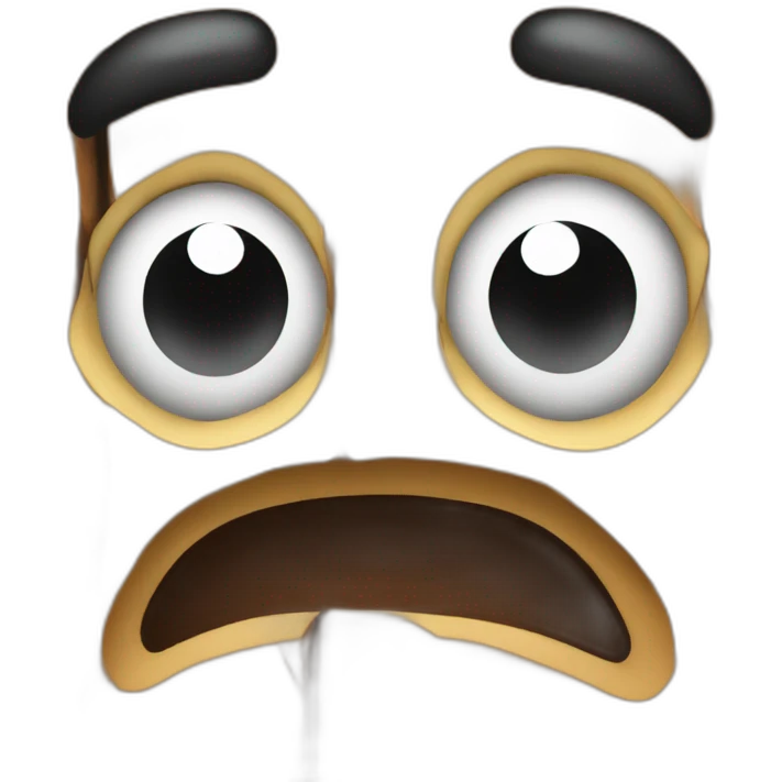 log face emoji