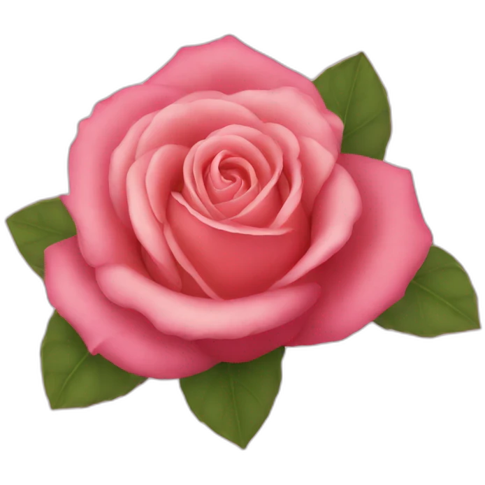 Acá rose emoji