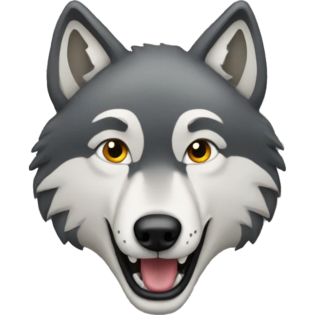 Wolf  emoji