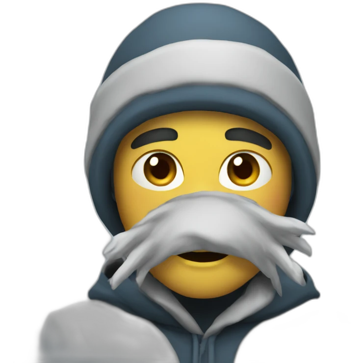 freaking cold emoji