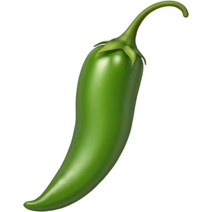 green chilli emoji