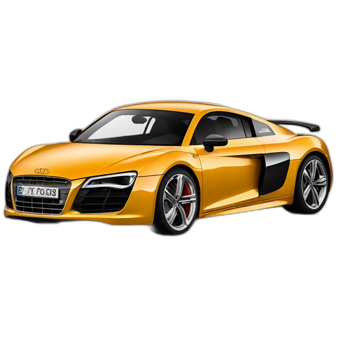 Audi R8 V10 Plus emoji