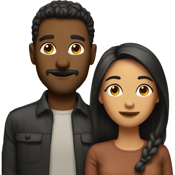 Interecial couple  emoji