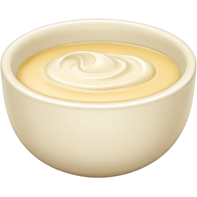 Cream withoud plate emoji