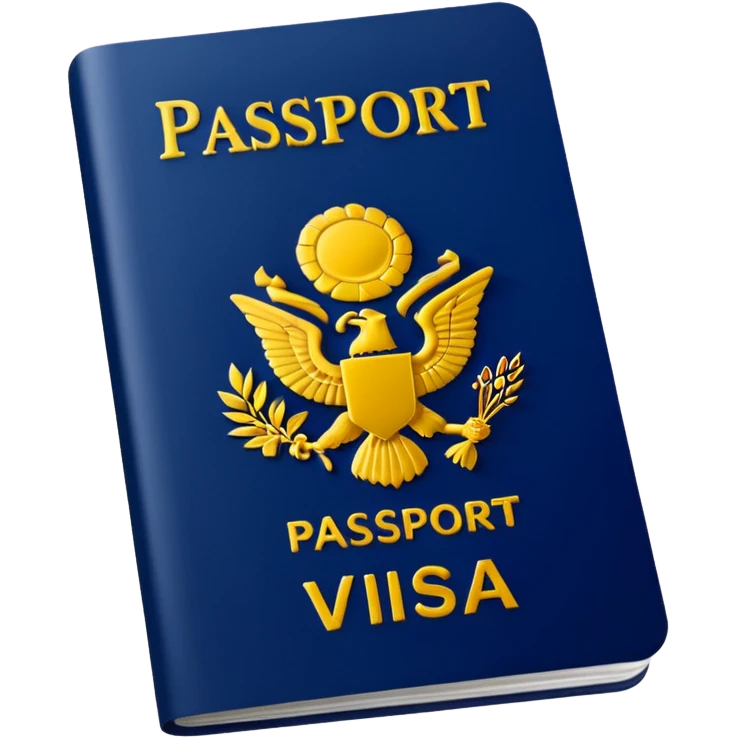 passport and visa emoji