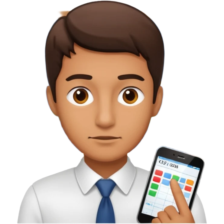 man investing emoji