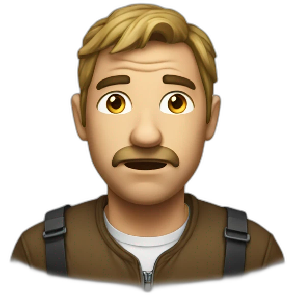 Regard méchant emoji