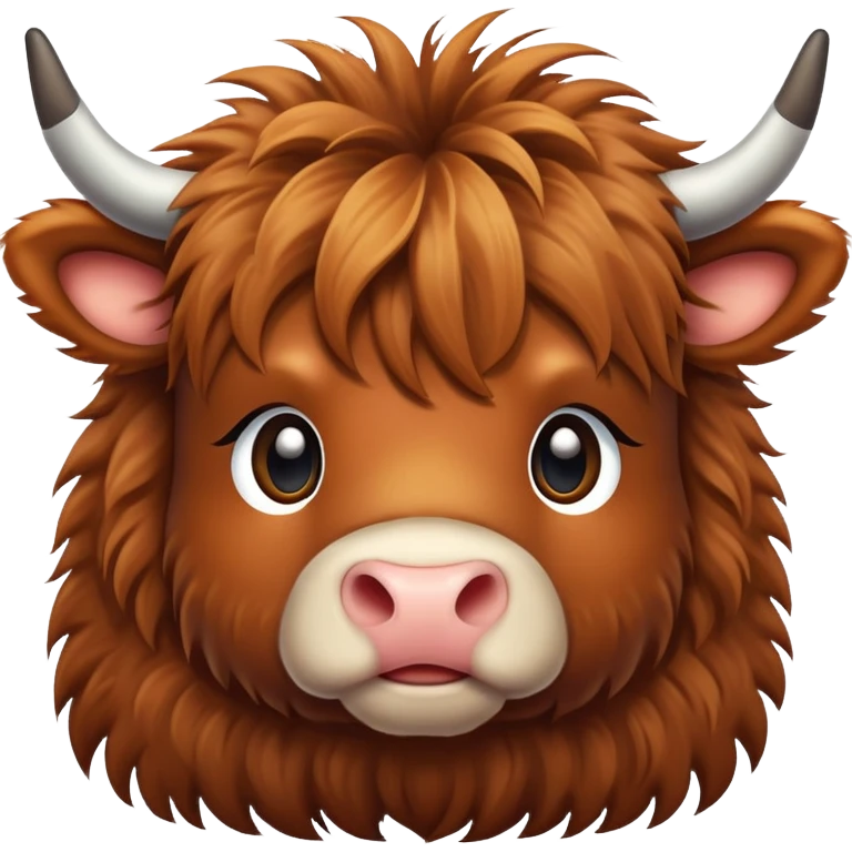 Baby hyland cow  emoji