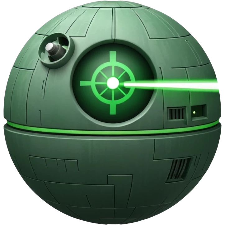 death star laser green beam emoji