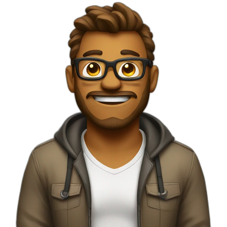 taz as a software developer emoji
