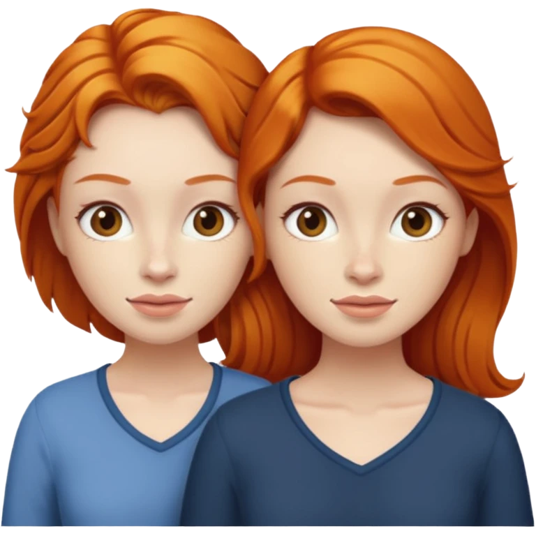 Two ginger women emoji