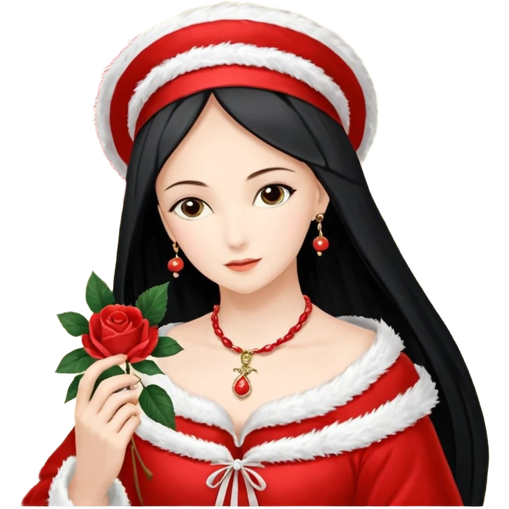 подарункова  рожева коробка з білими стрічками emoji