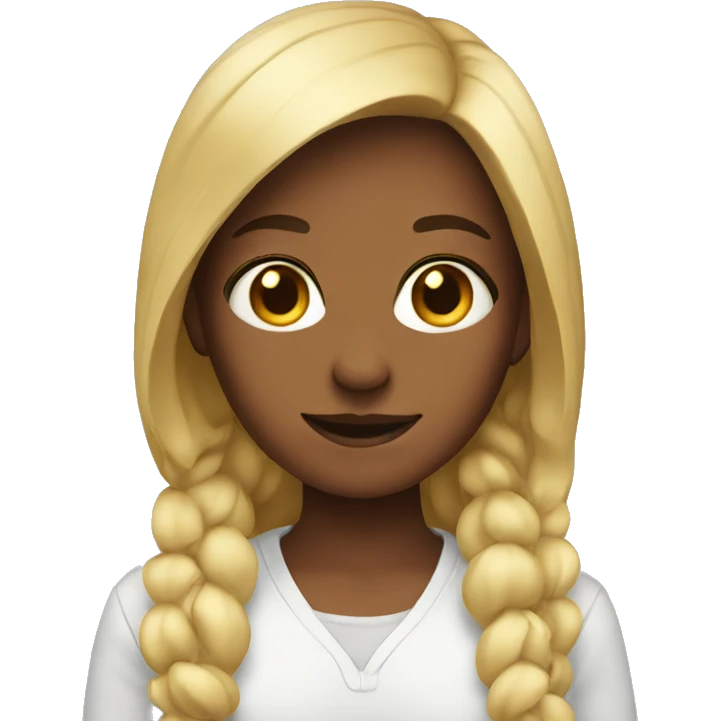 A girl  emoji