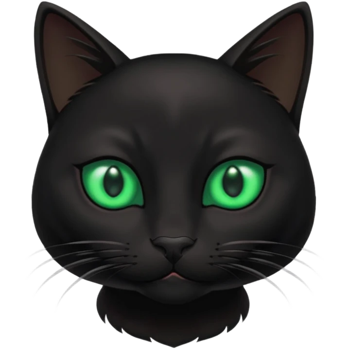 Чорний кіт emoji