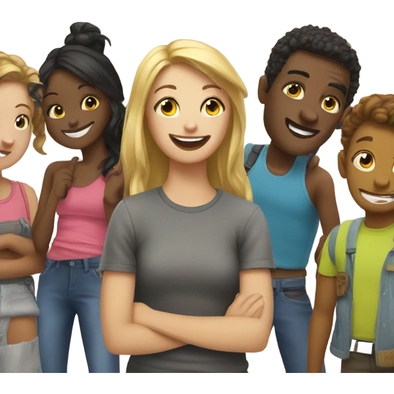 fun day with friends emoji