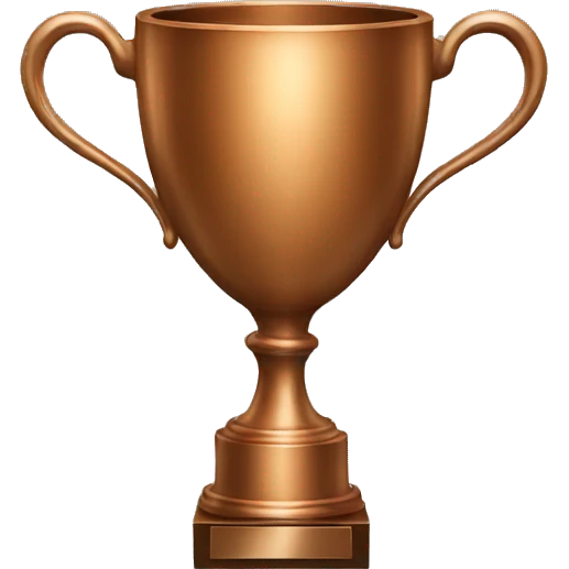 bronze trophy emoji