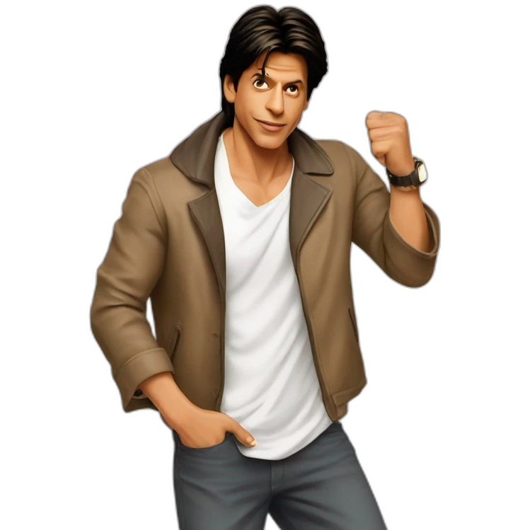 shahrukh khan pose emoji