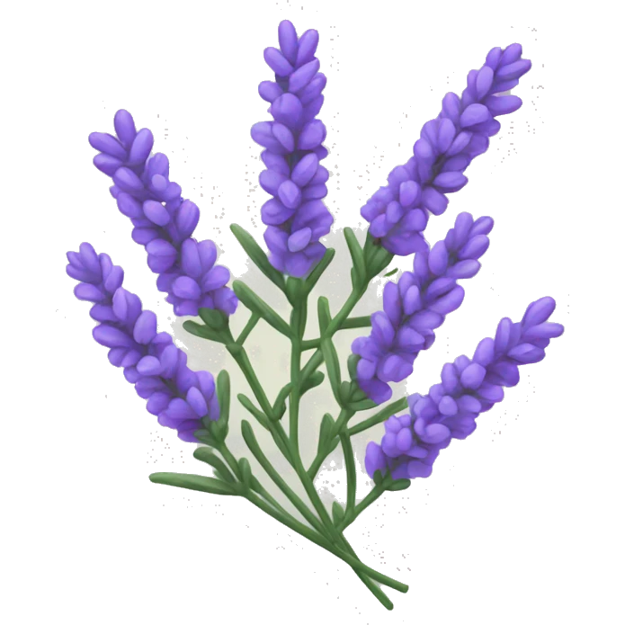 a sprig of lavender emoji