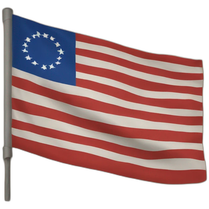 Drapeau on piece emoji
