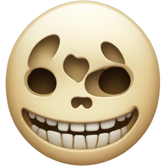 smile with skull emoji