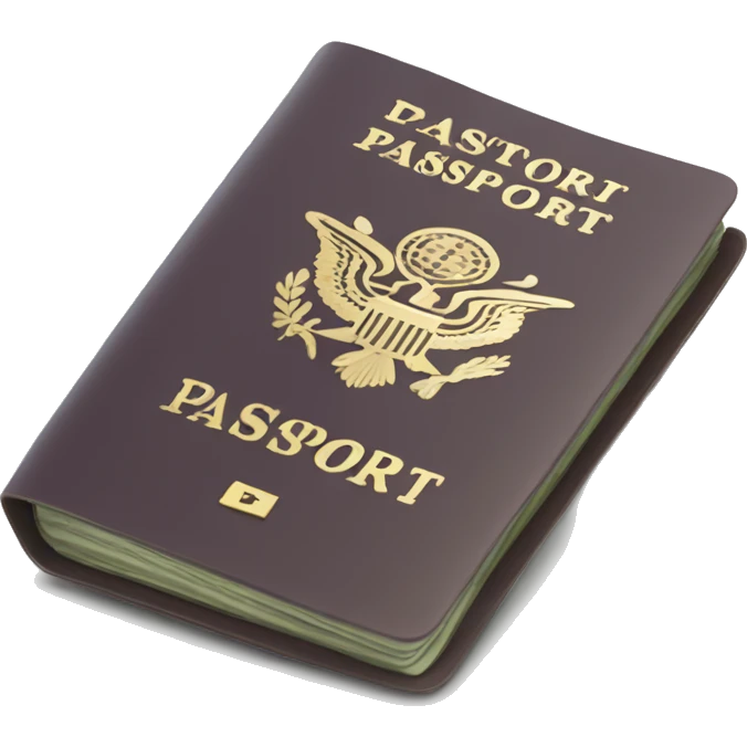 US travel passport  emoji