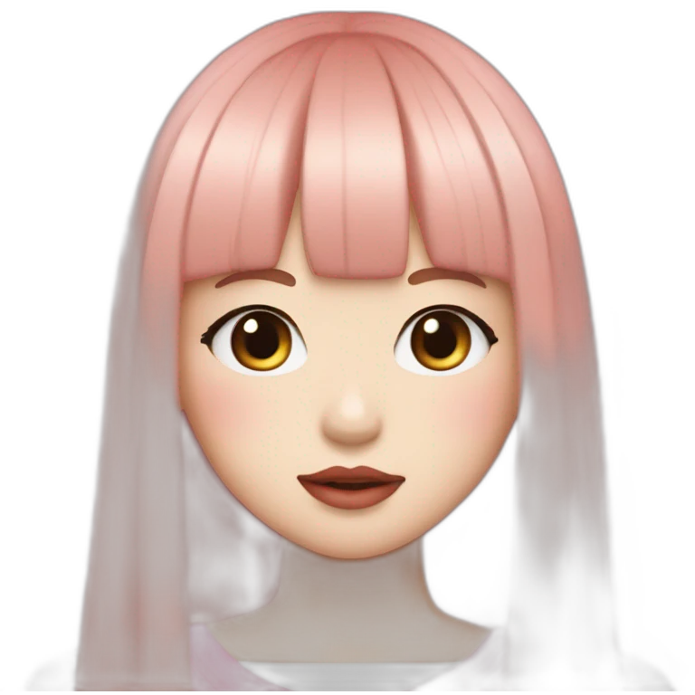Lalisa Manobal from Blackpink 2016 debut emoji