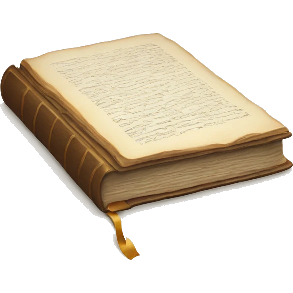 book tha look like dictionary with its cover emoji
