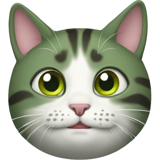 Pickle cat emoji