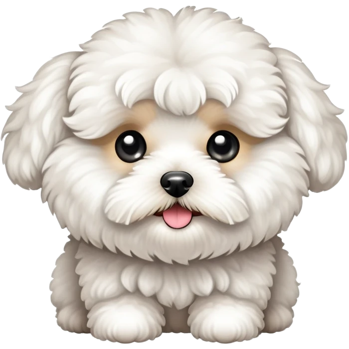 white maltipoo emoji