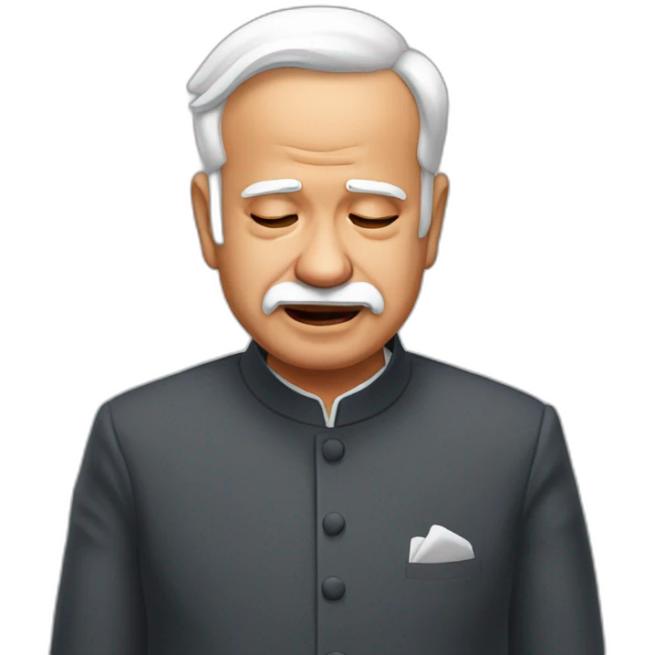 Modiji crying emoji