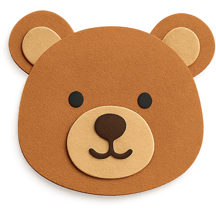cute bear emoji