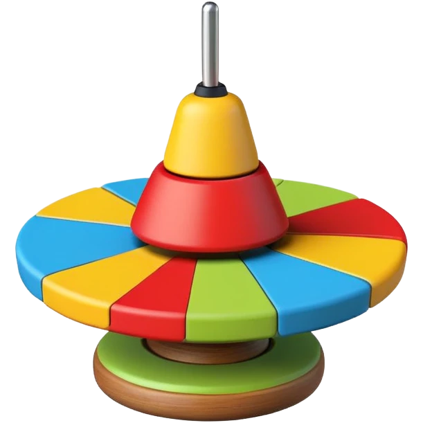 toy spinning top emoji