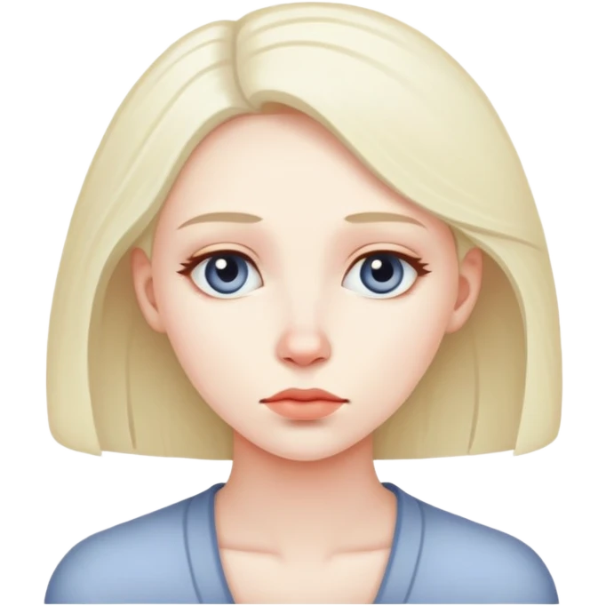 Женщина размышляет думает  emoji