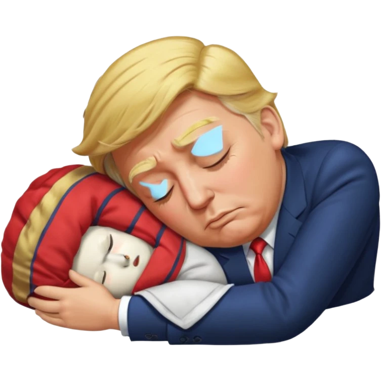 Trump qui dort emoji