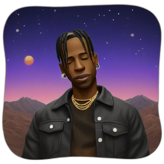 Travis Scott astroworld emoji