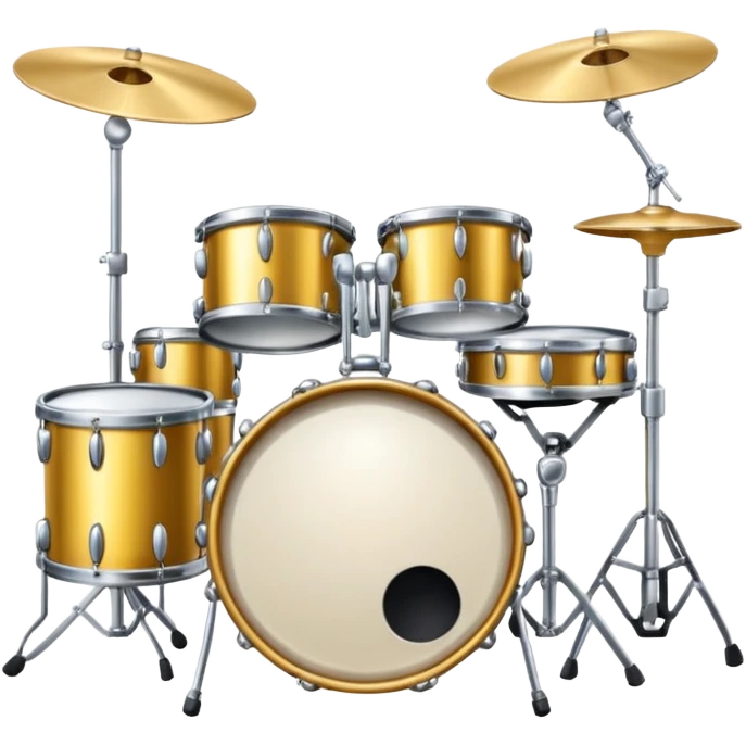 Drum set ￼ emoji