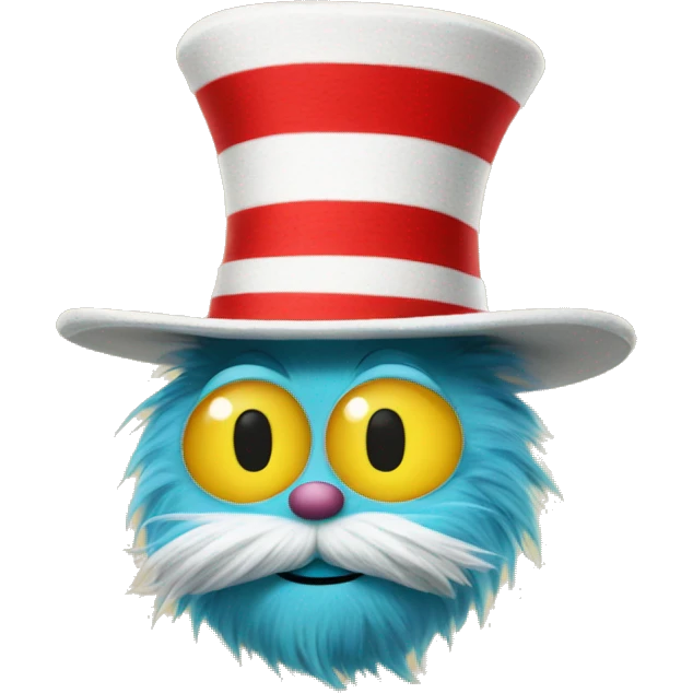 Dr suess hat emoji