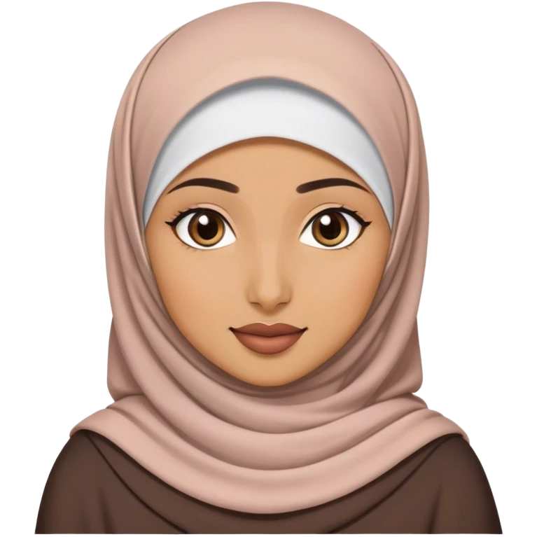 Beautiful hijabi girl  emoji