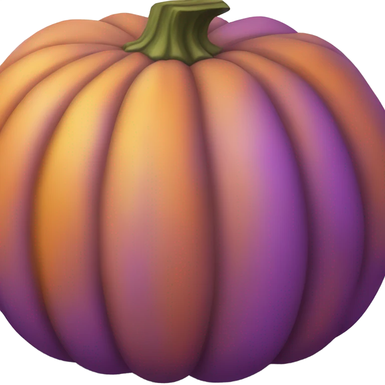  purple pumpkin emoji