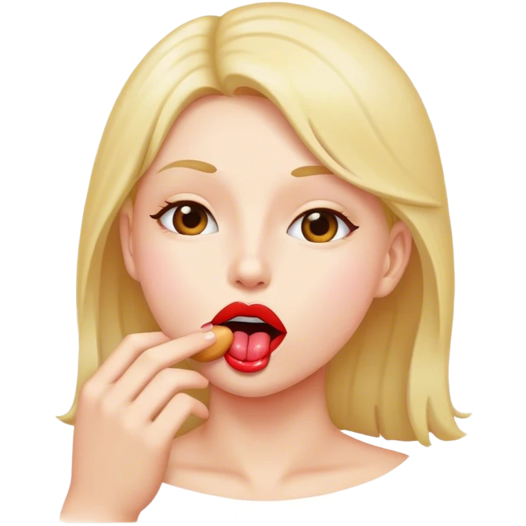 licking lips  emoji