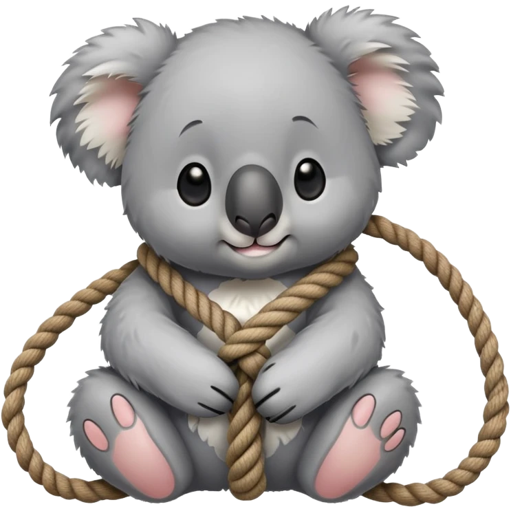 Koala with a rope  emoji