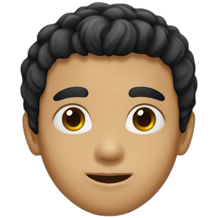 boy woth black hair emoji